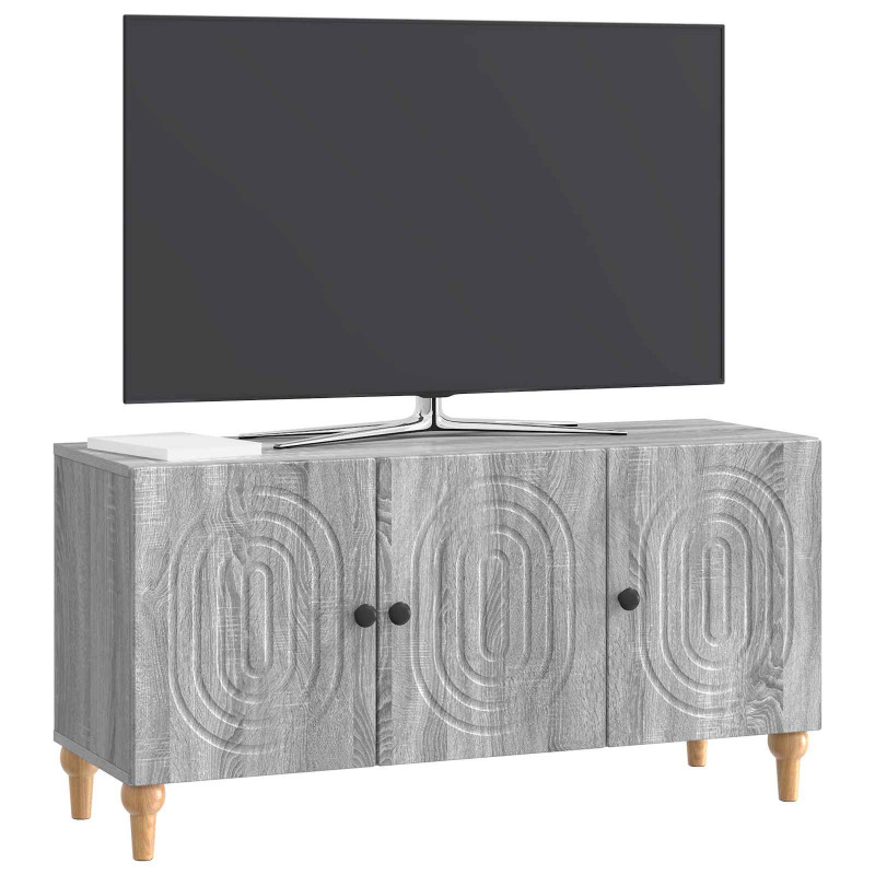 Szafka pod telewizor Szary Sonoma 99 x 34,5 x 50 cm