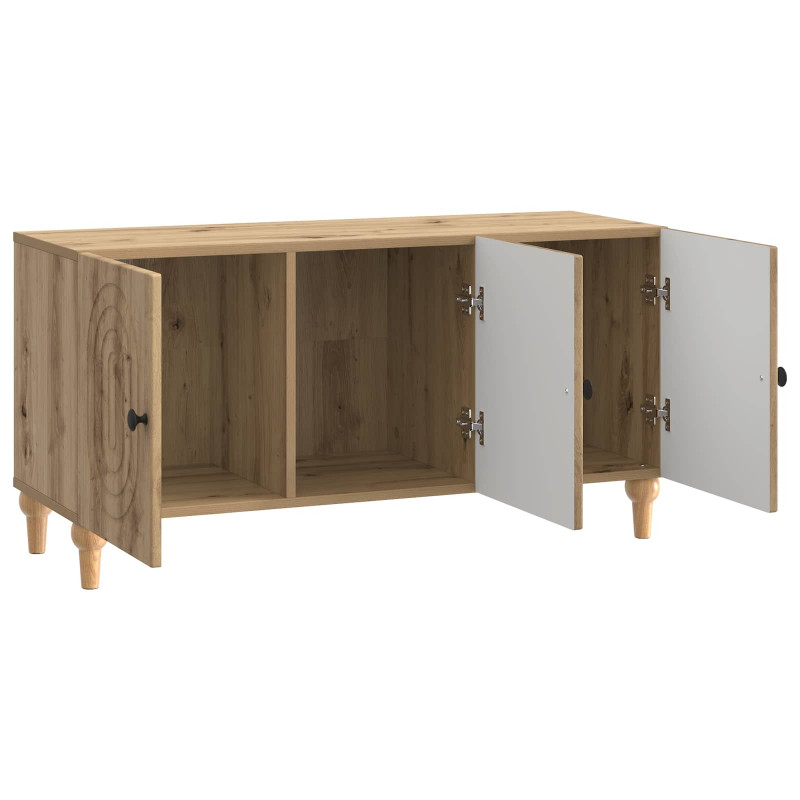 Szafka pod telewizor Dąb artisan 99 x 34,5 x 50 cm