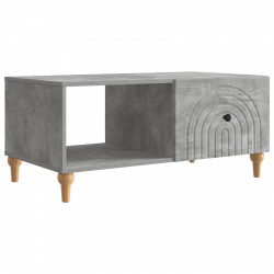 Stolik kawowy Betonowy szary 90 x 50 x 40 cm