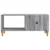 Stolik kawowy Szary Sonoma 90 x 50 x 40 cm Drewno inżynieryjne