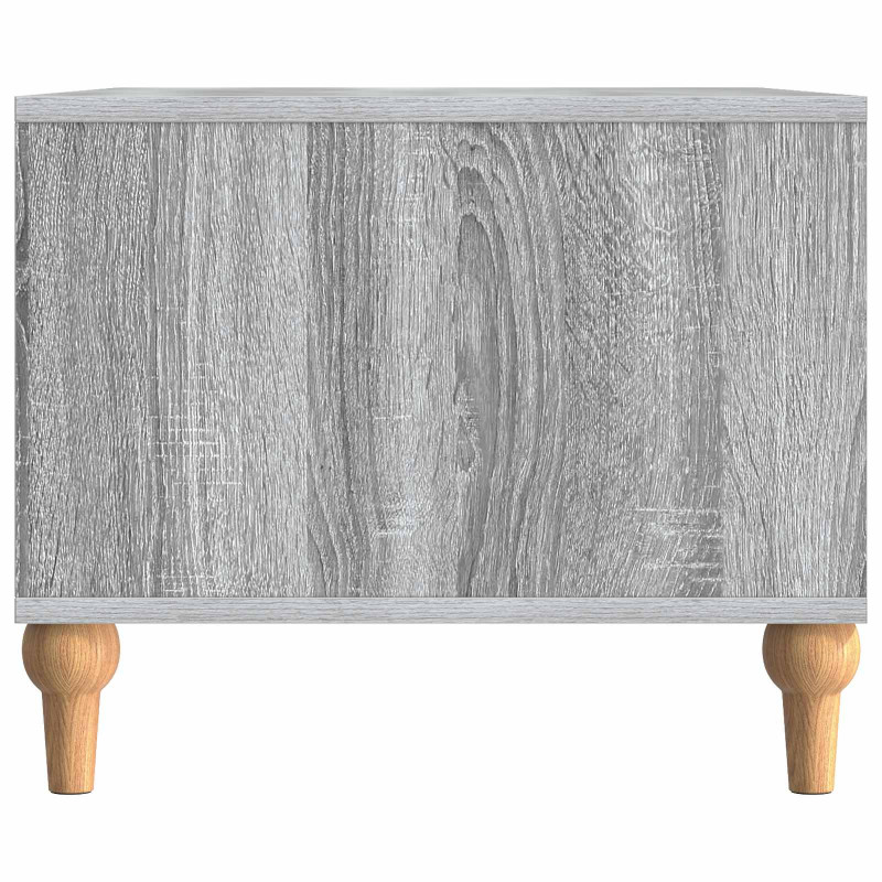 Stolik kawowy Szary Sonoma 90 x 50 x 40 cm Drewno inżynieryjne
