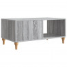 Stolik kawowy Szary Sonoma 90 x 50 x 40 cm Drewno inżynieryjne