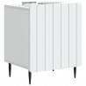 Szafka Nocna 2 pcs Biały 43 x 34,5 x 52 cm Drewno inżynieryjne