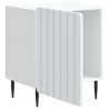 Szafka Nocna 2 pcs Biały 43 x 34,5 x 52 cm Drewno inżynieryjne