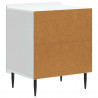 Szafka Nocna 2 pcs Biały 43 x 34,5 x 52 cm Drewno inżynieryjne