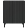 Szafka Nocna 2 pcs Czarny 43 x 34,5 x 52 cm Drewno inżynieryjne
