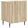 Szafka Nocna 2 pcs dąb Sonoma 43 x 34,5 x 52 cm