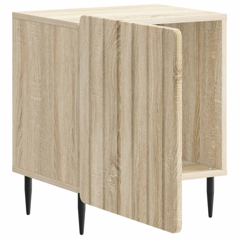 Szafka Nocna 2 pcs dąb Sonoma 43 x 34,5 x 52 cm