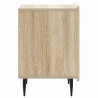 Szafka Nocna 2 pcs dąb Sonoma 43 x 34,5 x 52 cm