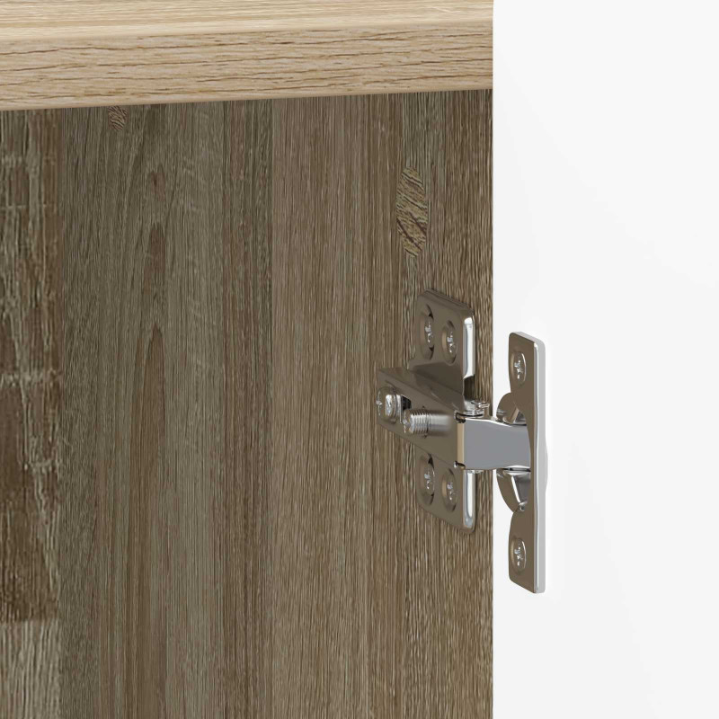 Szafka Nocna 2 pcs dąb Sonoma 43 x 34,5 x 52 cm