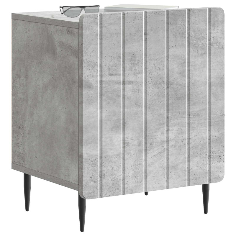 Szafka Nocna Betonowy szary 43 x 34,5 x 52 cm