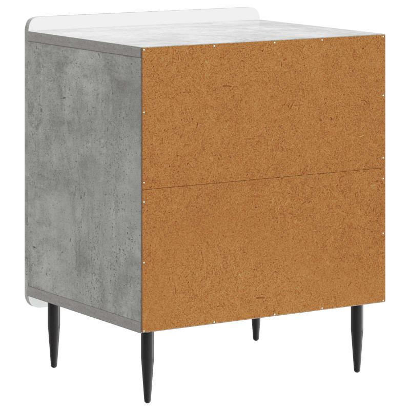 Szafka Nocna Betonowy szary 43 x 34,5 x 52 cm