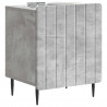 Szafka Nocna 2 pcs Betonowy szary 43 x 34,5 x 52 cm