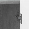 Szafka Nocna 2 pcs Betonowy szary 43 x 34,5 x 52 cm