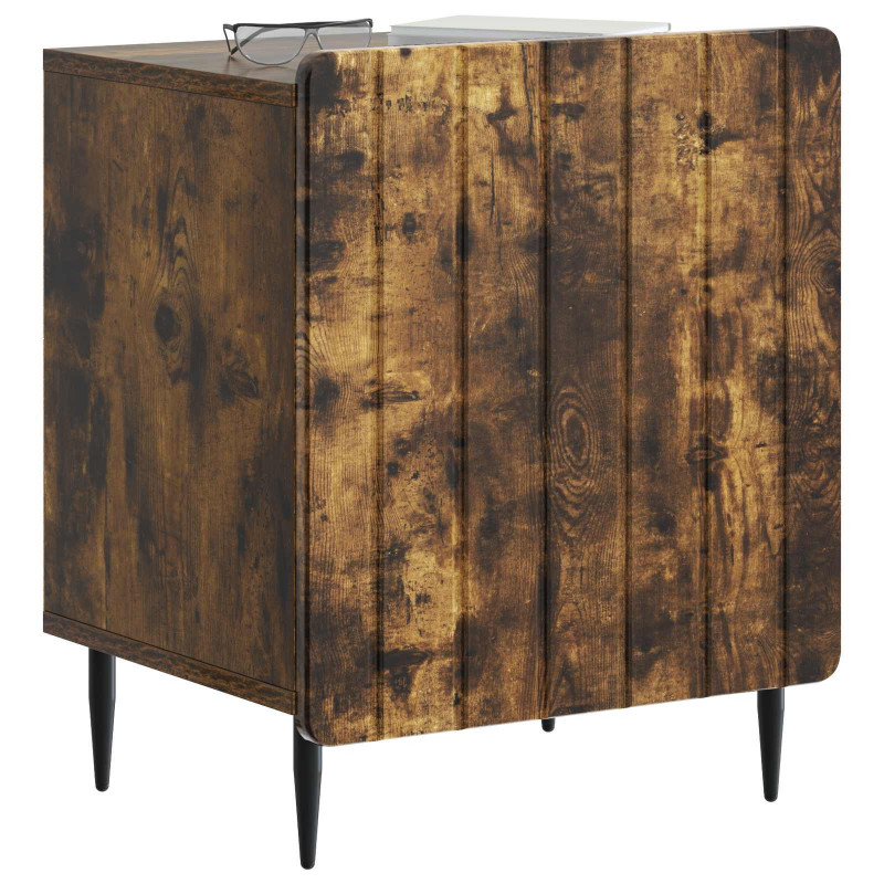 Szafka Nocna 2 pcs Dąb wędzony 43 x 34,5 x 52 cm