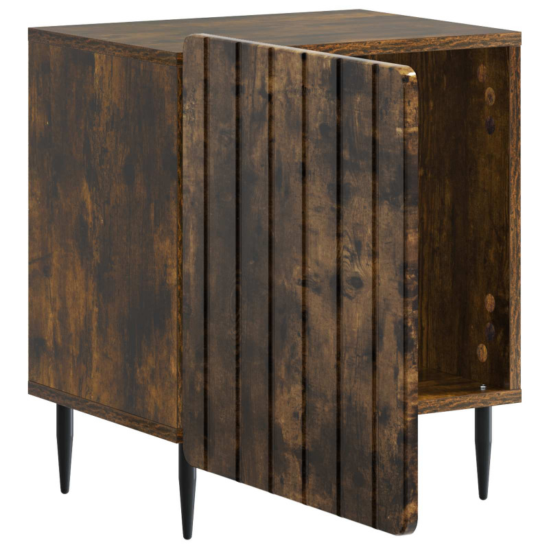 Szafka Nocna 2 pcs Dąb wędzony 43 x 34,5 x 52 cm