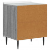 Szafka Nocna Szary Sonoma 43 x 34,5 x 52 cm Drewno inżynieryjne