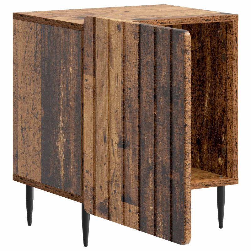 Szafka Nocna Stare drewno 43 x 34,5 x 52 cm Drewno inżynieryjne