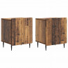 Szafka Nocna 2 pcs Stare drewno 43 x 34,5 x 52 cm