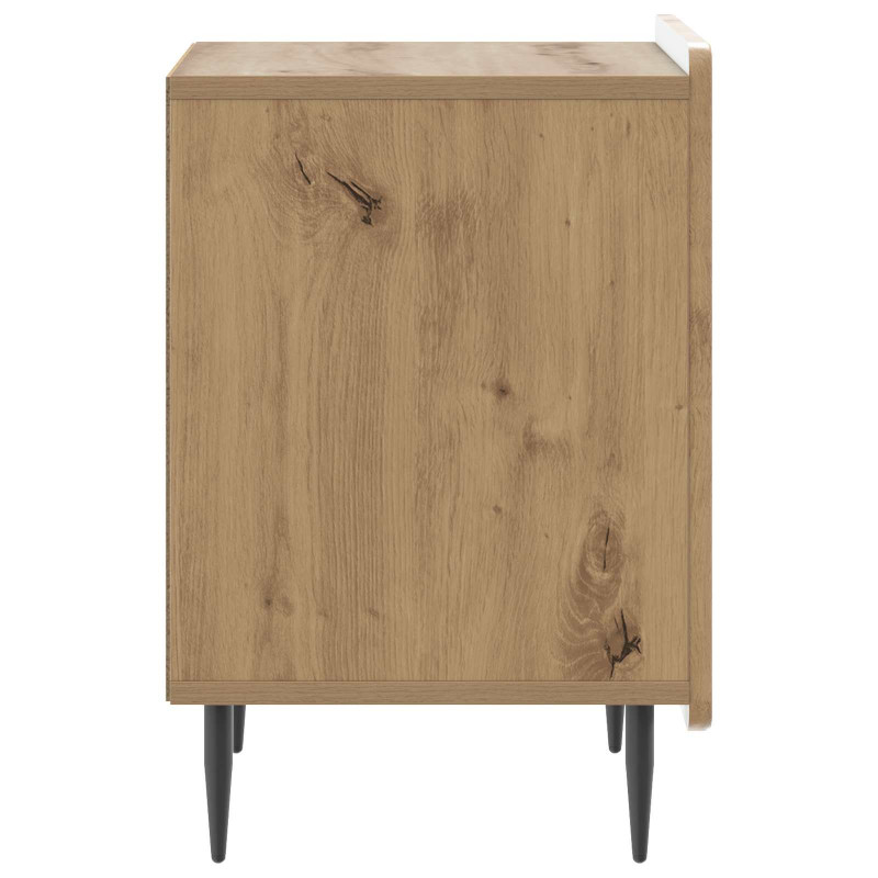 Szafka Nocna 2 pcs Dąb artisan 43 x 34,5 x 52 cm
