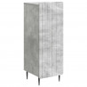 Bufet Betonowy szary 34,5 x 33 x 92 cm Drewno inżynieryjne