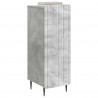 Bufet Betonowy szary 34,5 x 33 x 92 cm Drewno inżynieryjne
