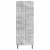 Bufet Betonowy szary 34,5 x 33 x 92 cm Drewno inżynieryjne