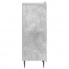 Bufet Betonowy szary 34,5 x 33 x 92 cm Drewno inżynieryjne