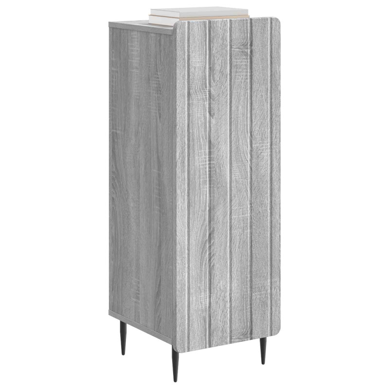 Bufet Szary Sonoma 34,5 x 33 x 92 cm Drewno inżynieryjne