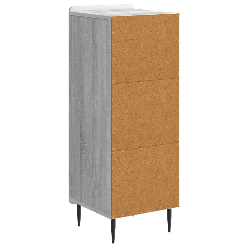 Bufet Szary Sonoma 34,5 x 33 x 92 cm Drewno inżynieryjne