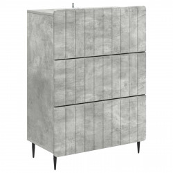 Szafka z Szufladami Betonowy szary 66 x 34,5 x 92 cm