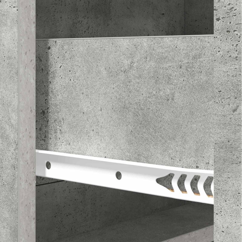 Szafka z Szufladami Betonowy szary 66 x 34,5 x 92 cm