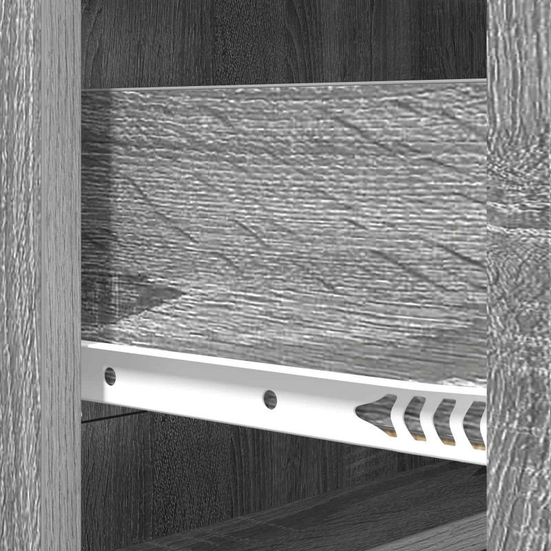 Szafka z Szufladami Szary Sonoma 66 x 34,5 x 92 cm