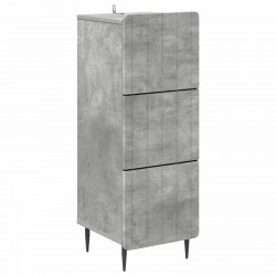 Szafka z Szufladami Betonowy szary 33 x 34,5 x 92 cm