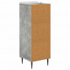 Szafka z Szufladami Betonowy szary 33 x 34,5 x 92 cm