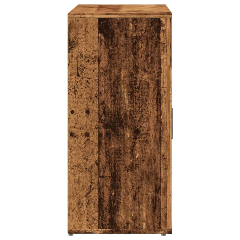 Szafka, stare drewno, 80x33x70 cm, materiał drewnopochodny