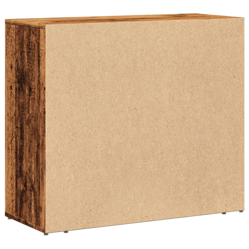 Szafka, stare drewno, 80x33x70 cm, materiał drewnopochodny