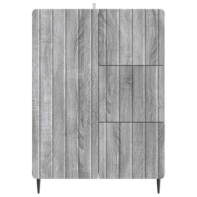 Bufet Szary Sonoma 66 x 34,5 x 91,5 cm Drewno inżynieryjne