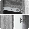 Bufet Szary Sonoma 66 x 34,5 x 91,5 cm Drewno inżynieryjne