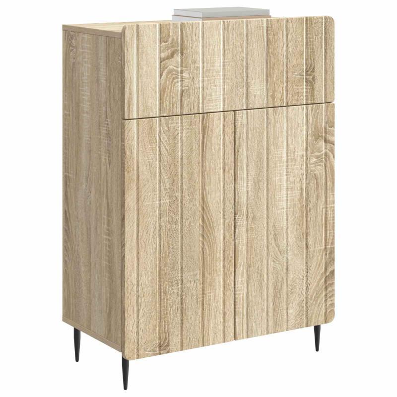 Bufet dąb Sonoma 66 x 34,5 x 92 cm Drewno inżynieryjne