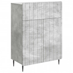 Bufet Betonowy szary 66 x 34,5 x 92 cm Drewno inżynieryjne