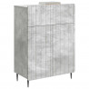 Bufet Betonowy szary 66 x 34,5 x 92 cm Drewno inżynieryjne