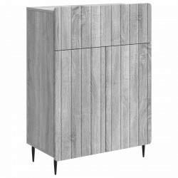 Bufet Szary Sonoma 66 x 34,5 x 92 cm Drewno inżynieryjne