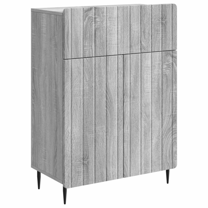 Bufet Szary Sonoma 66 x 34,5 x 92 cm Drewno inżynieryjne