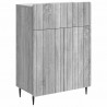 Bufet Szary Sonoma 66 x 34,5 x 92 cm Drewno inżynieryjne
