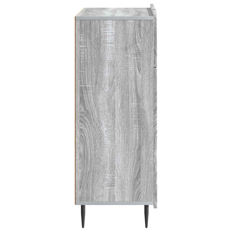 Bufet Szary Sonoma 66 x 34,5 x 92 cm Drewno inżynieryjne