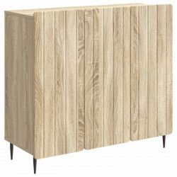 Bufet dąb Sonoma 89 x 34,5 x 82 cm Drewno inżynieryjne