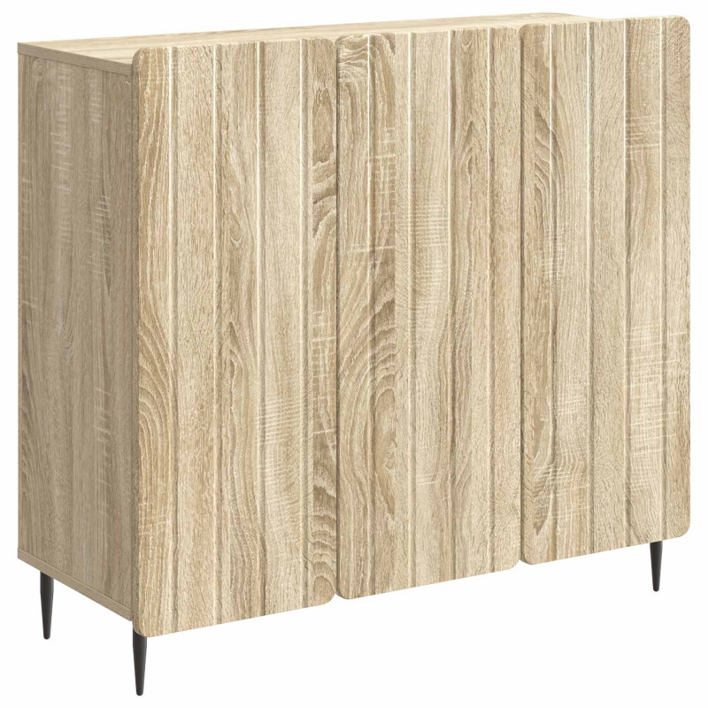 Bufet dąb Sonoma 89 x 34,5 x 82 cm Drewno inżynieryjne