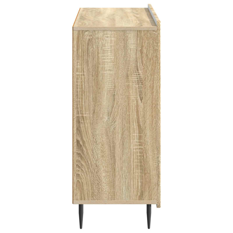 Bufet dąb Sonoma 89 x 34,5 x 82 cm Drewno inżynieryjne