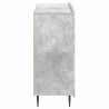 Bufet Betonowy szary 89 x 34,5 x 82 cm Drewno inżynieryjne